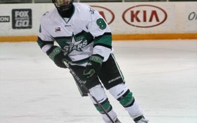 Sheridan’s hat trick helped the Jr. Stars crush the Spirit 9-2